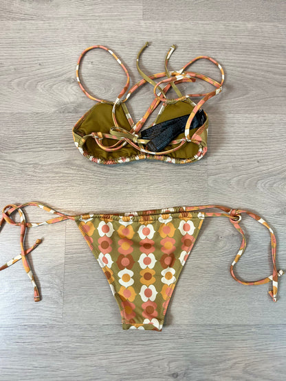 ZARA. Bikini estampado flores. T M