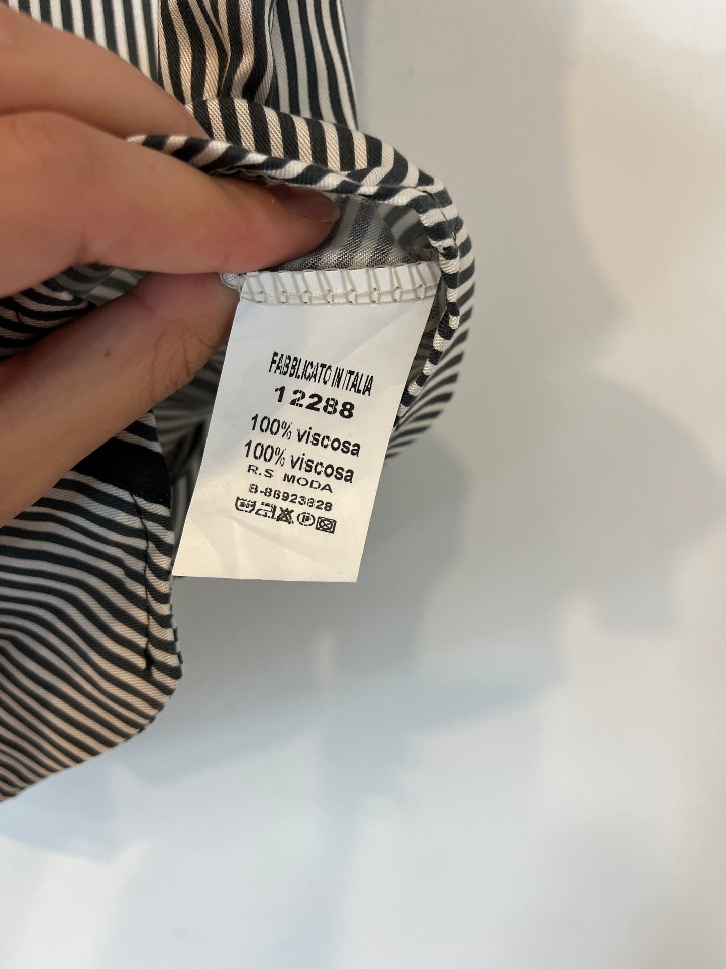 PITUSAS. Chaleco/top rayas T.u(s)