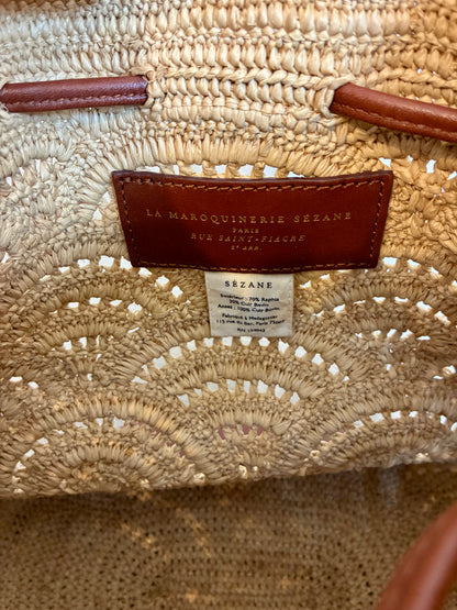 SÉZANE. Multicolored raffia bag