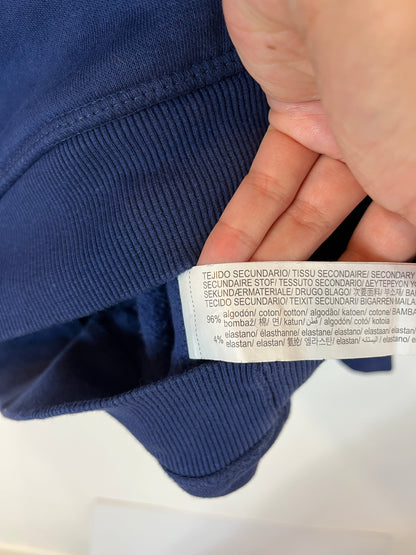 ZARA. Sudadera azul oversized. T S