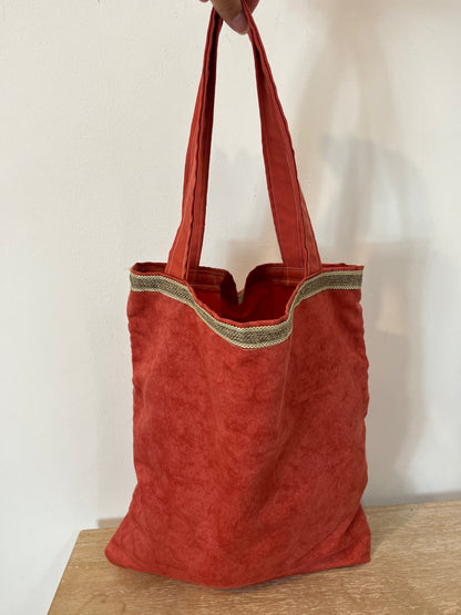 OTRAS. Bolso teja tela