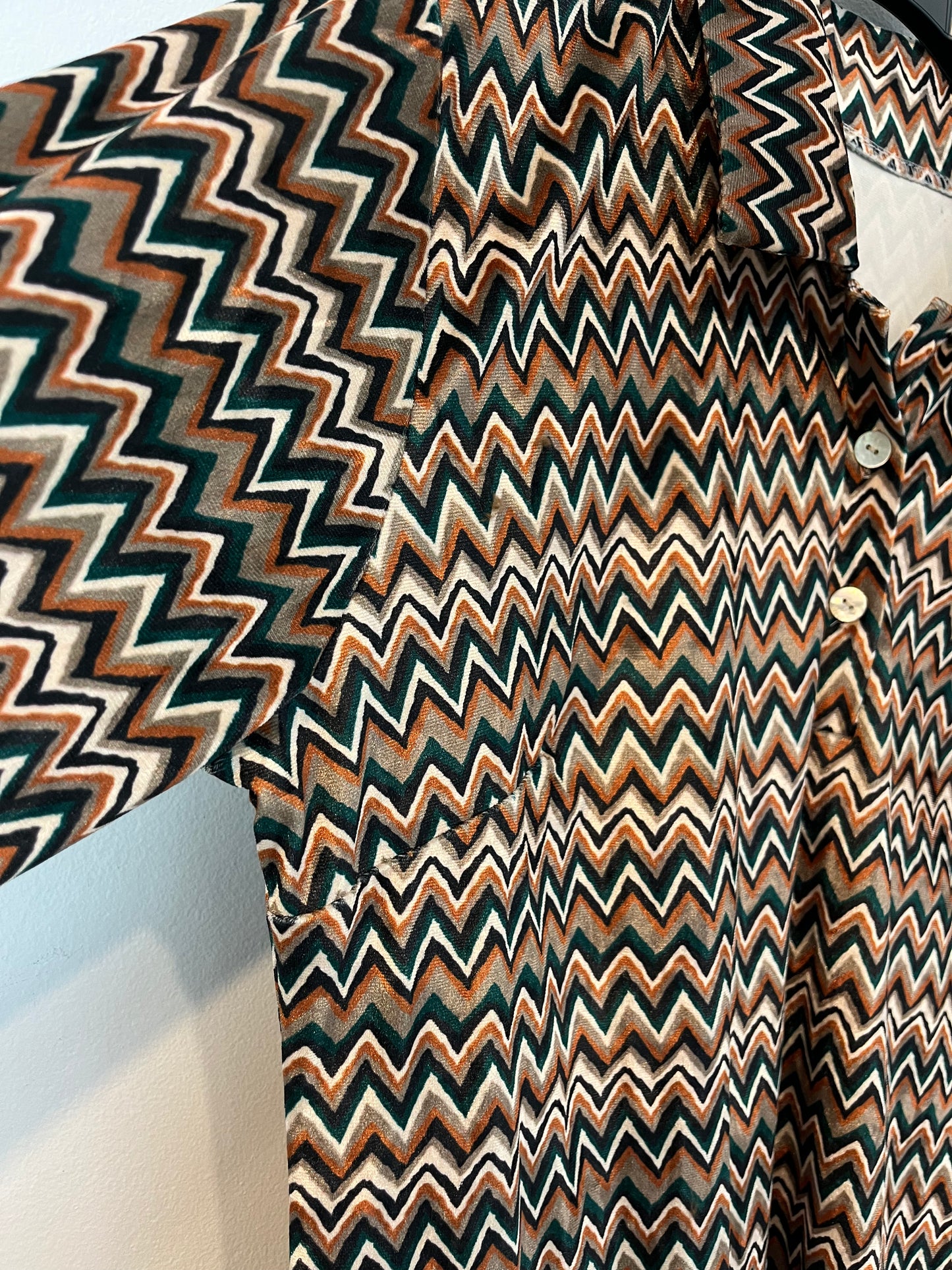 OTRAS. Vestido estampado retro T.S