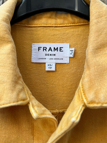 FRAME. Mono denim amarillo. T. XS