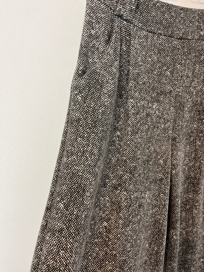 OTRAS. Pantalón gris jaspeado T.36