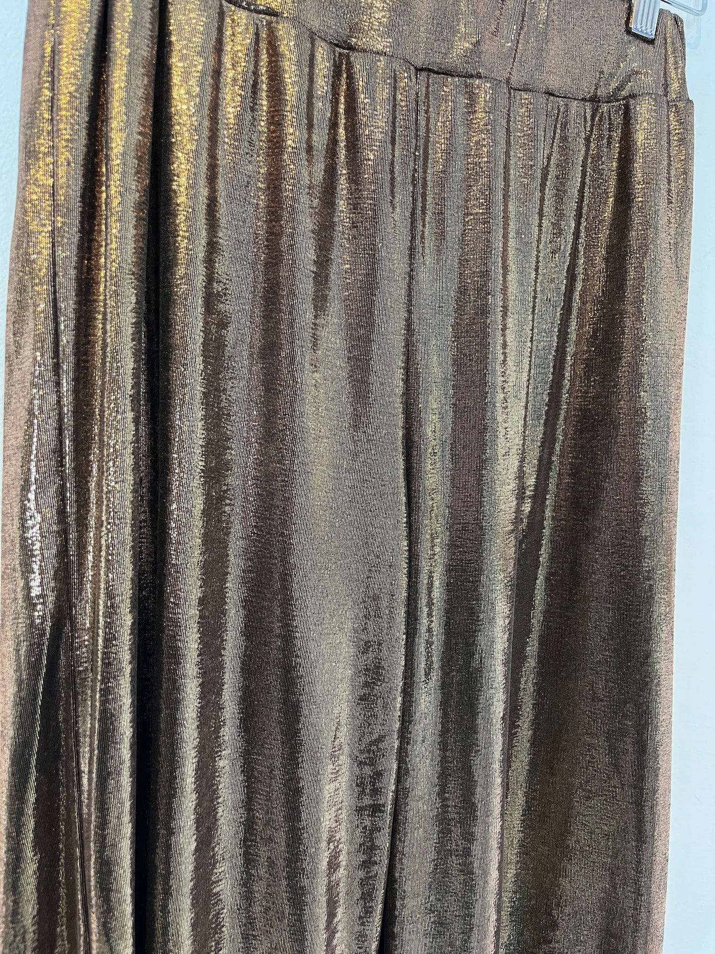 OTRAS. Pantalón fluido tonos dorados T. XS/S