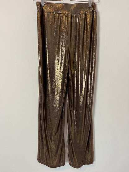 OTRAS. Pantalón fluido tonos dorados T. XS/S