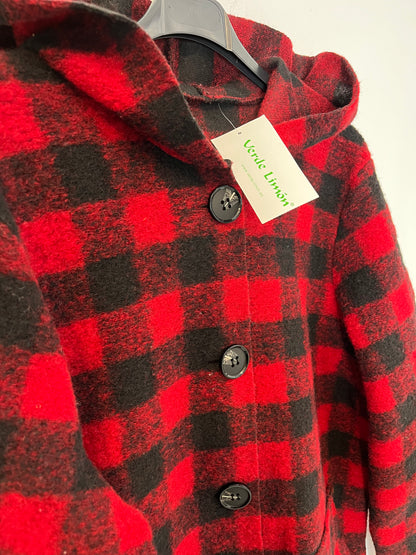 VERDE LIMÓN. Sobre camisa cuadros. TU (M/L)