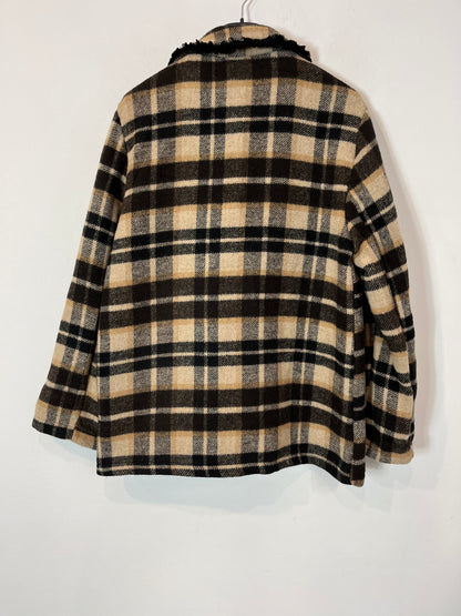 OTRAS. Blazer cuadros con lana. T L