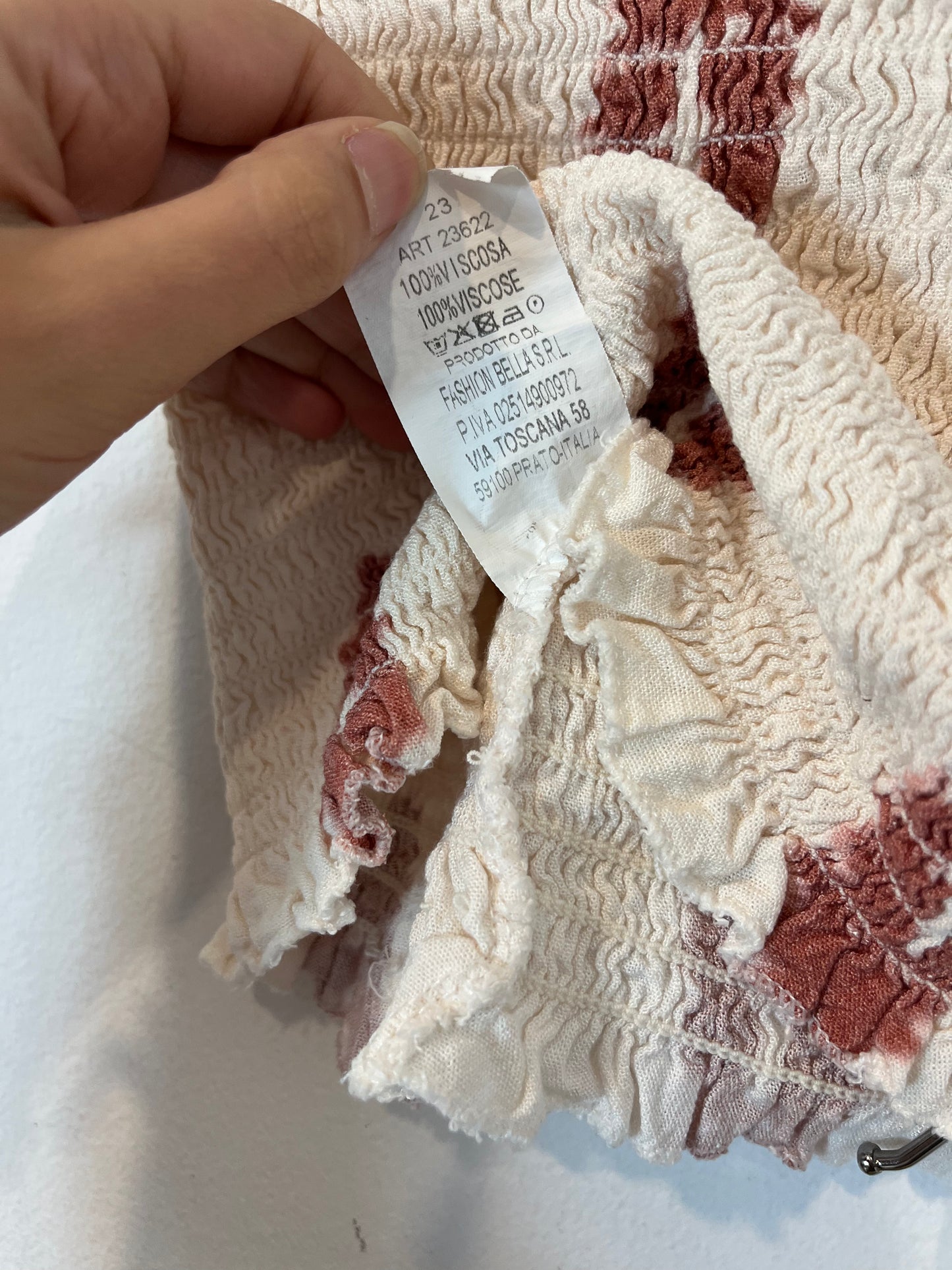 OTRAS. Total look top pantalón. T. S/M