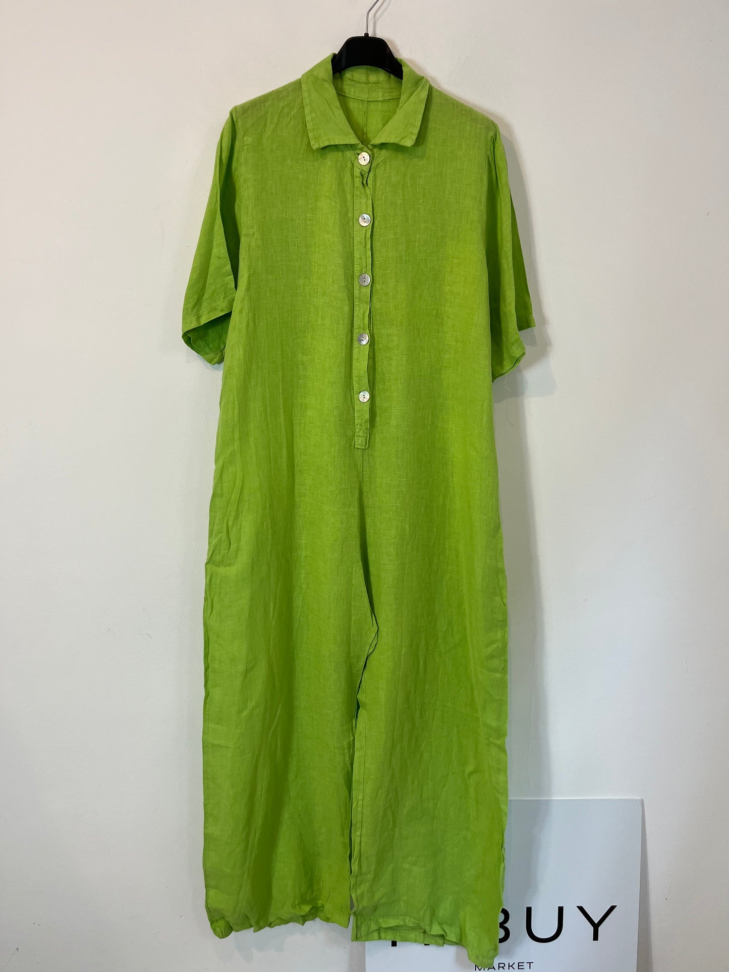 OTRAS. Mono verde lino. T. M