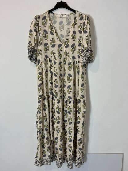 9MORE5. Long printed dress. TM