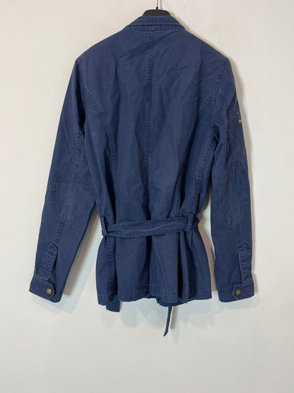 VALECUATRO. Blue jacket with pockets. TL