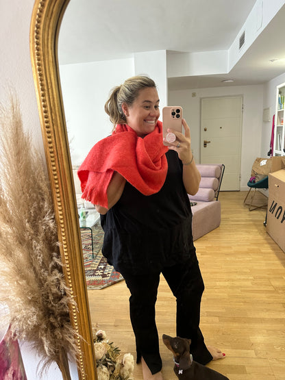 LE GUER. Bufanda naranja