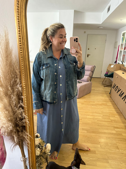 INC. Cazadora vaquera vintage T.3xl