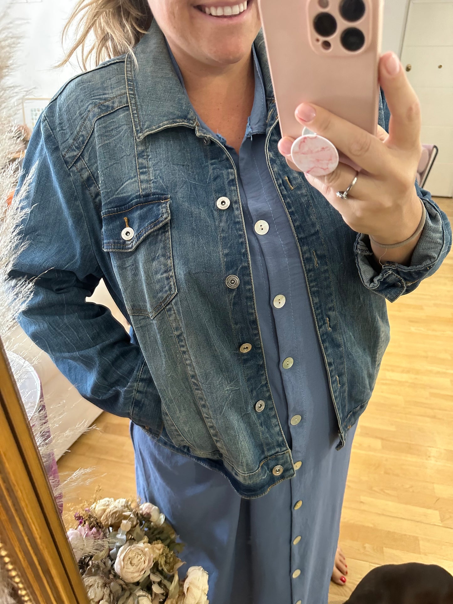 INC. Cazadora vaquera vintage T.3xl