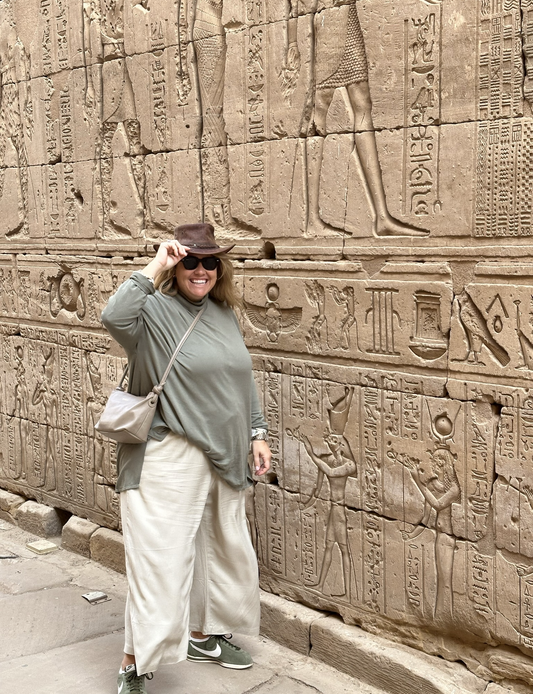 H&amp;M. Beige culotte pants T.xxl