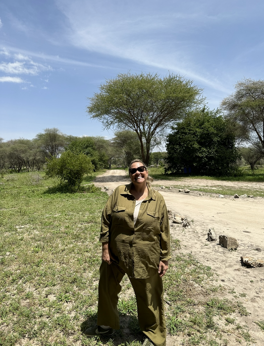 H&M. total look verde T.3xl