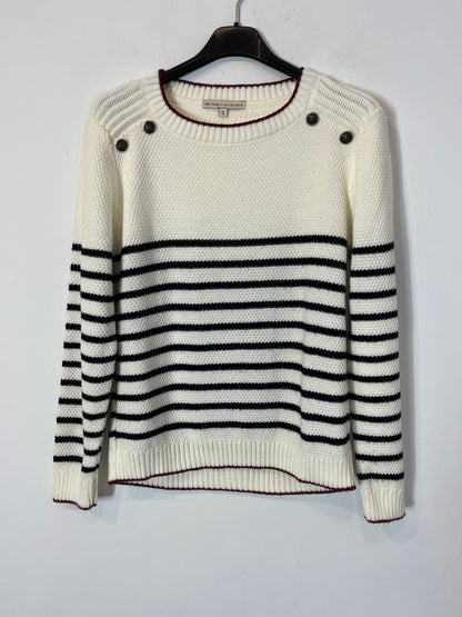 PATI CONDE BY DANDARA. Jersey rayas botones. T S