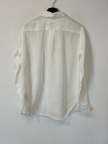 UNIQLO. Camisa blanca lino. T XS