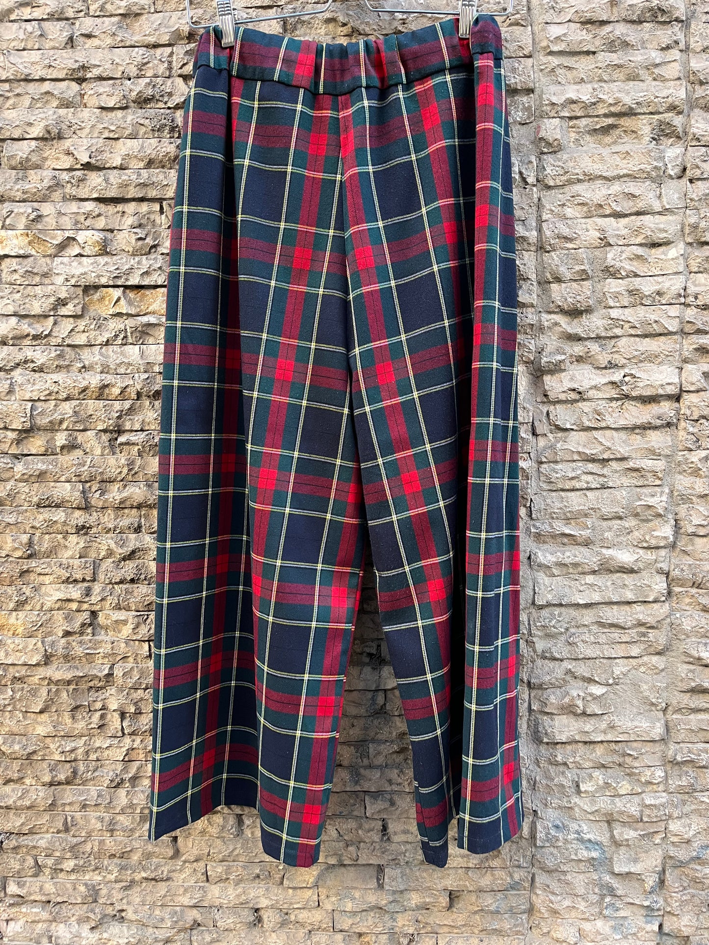 COOSY. Pantalón cuadros culotte T M