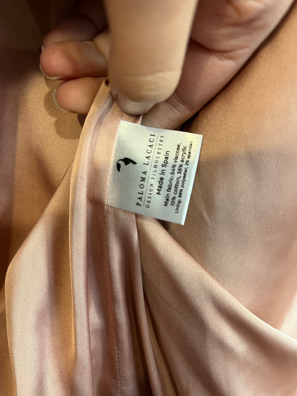 PALOMA LACACI. Chaqueta tweed tonos rosas. T M