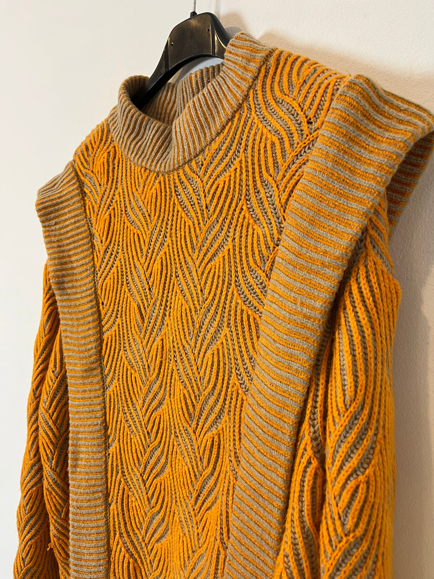 DESIRES. Jersey dibujos en tonos mandarina. T L