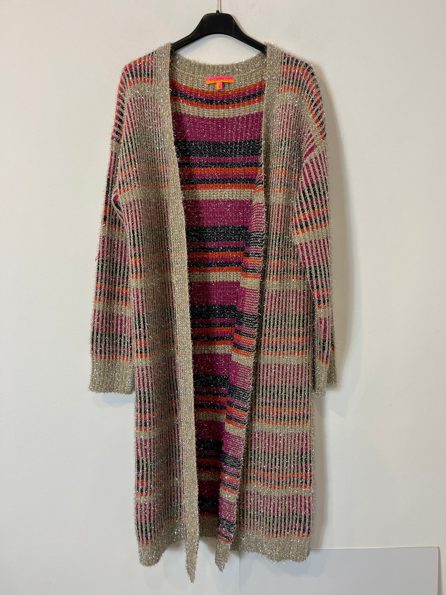 VILAGALLO. Colorful knit jacket. TS