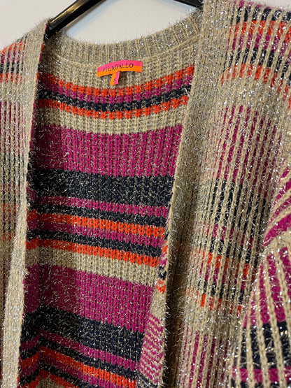 VILAGALLO. Colorful knit jacket. TS