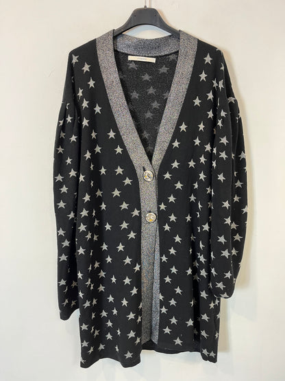 UTERQÜE. Chaqueta punto estrellas. T M