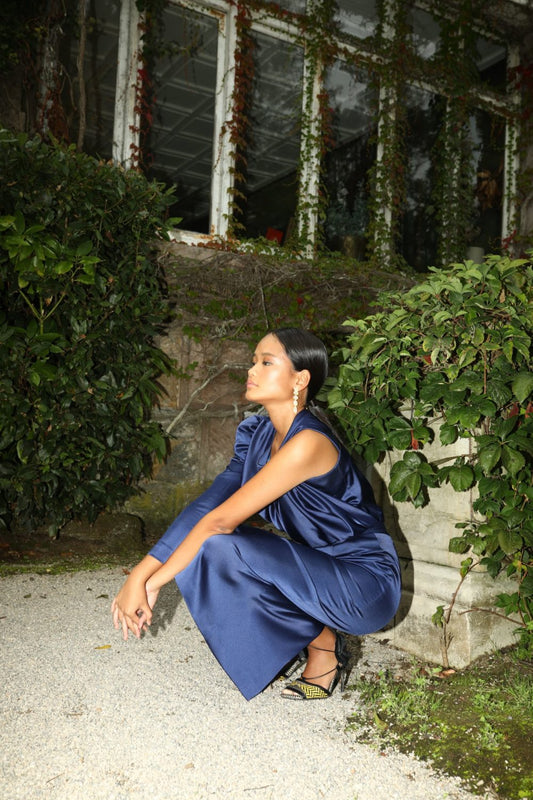 ATREZATÜRE. Blue Lúa top 