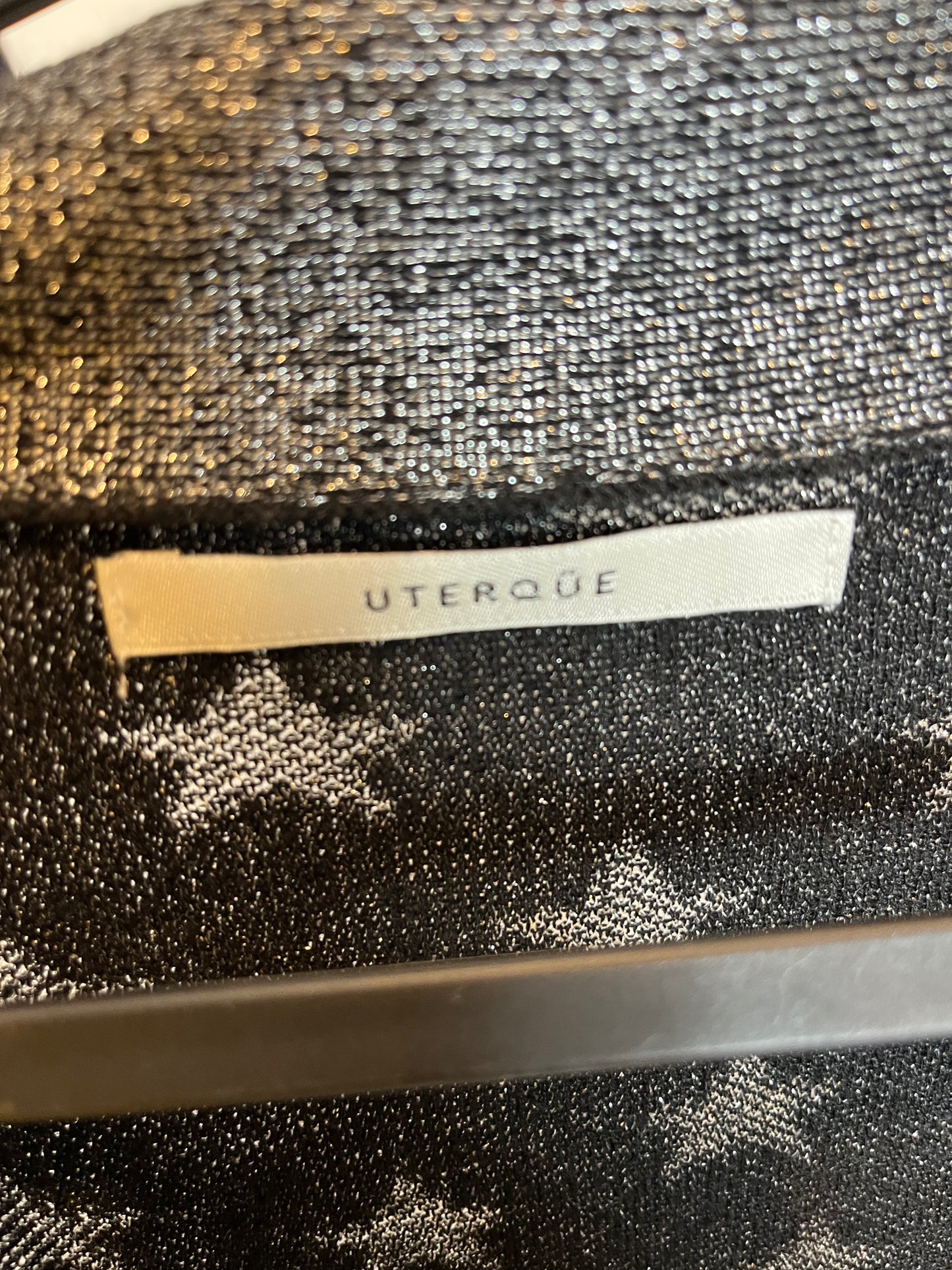 UTERQÜE. Chaqueta punto estrellas. T M