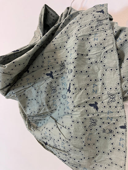 ZADIG&amp;VOLTAIRE. Printed cotton scarf