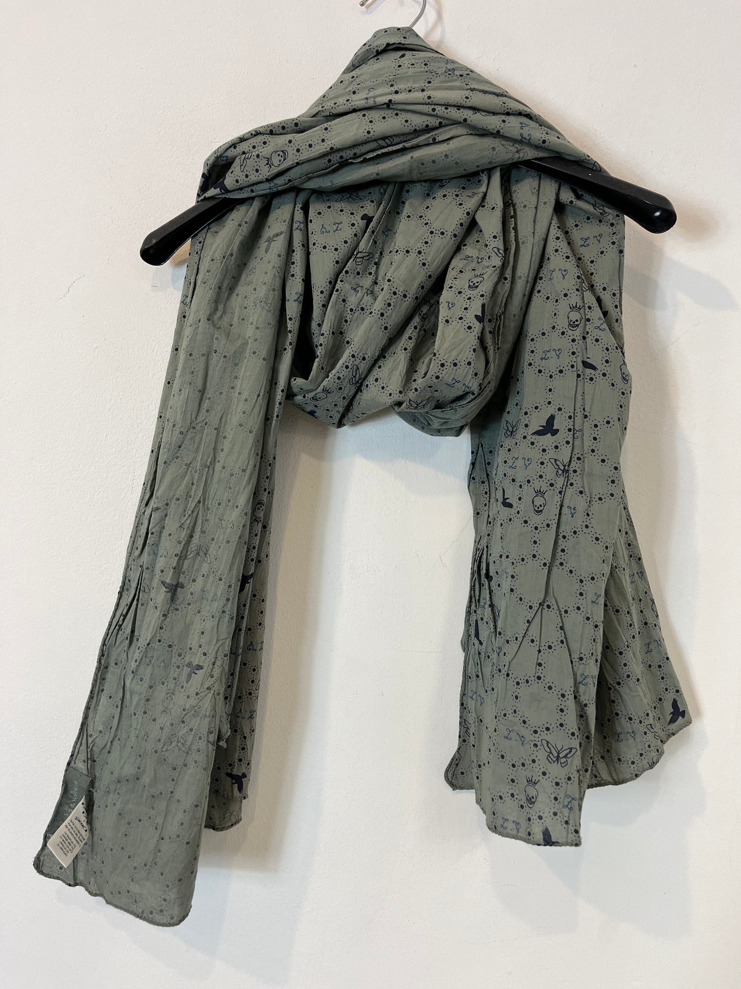ZADIG&amp;VOLTAIRE. Printed cotton scarf