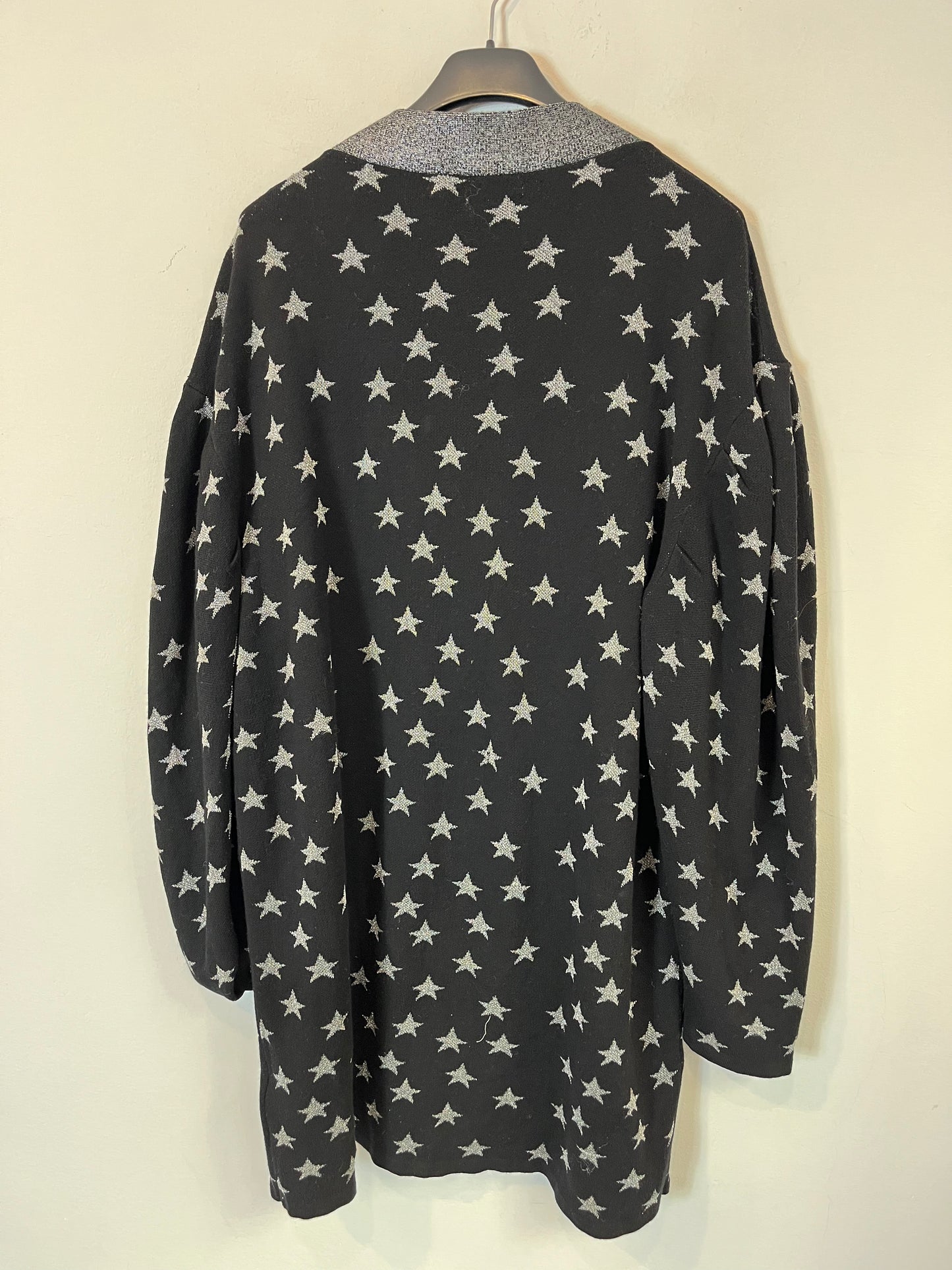 UTERQÜE. Chaqueta punto estrellas. T M