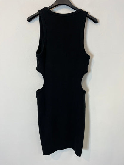 ZARA. Vestido corto entallado aberturas. T M