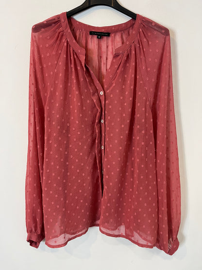 TINTORETTO. Blusa rosa textura. T M