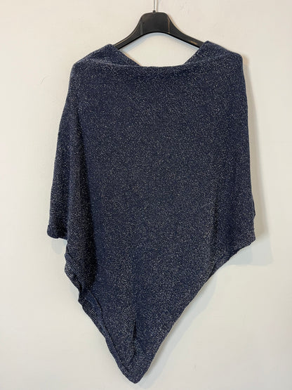 OTRAS. Top efecto capa hilos brillo. T S/M