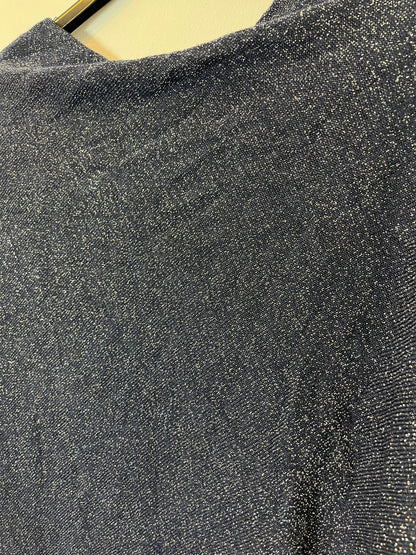 OTRAS. Top efecto capa hilos brillo. T S/M