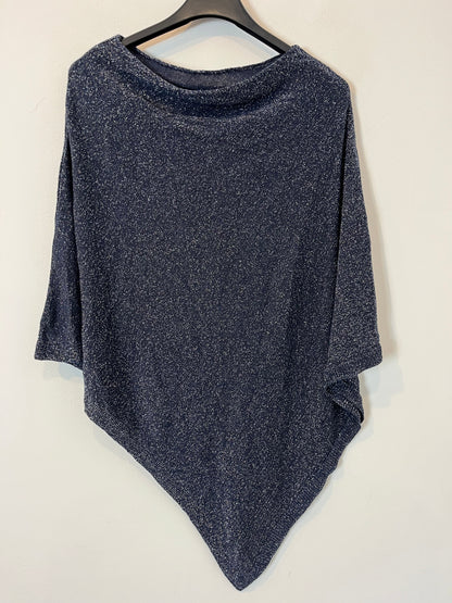 OTRAS. Top efecto capa hilos brillo. T S/M