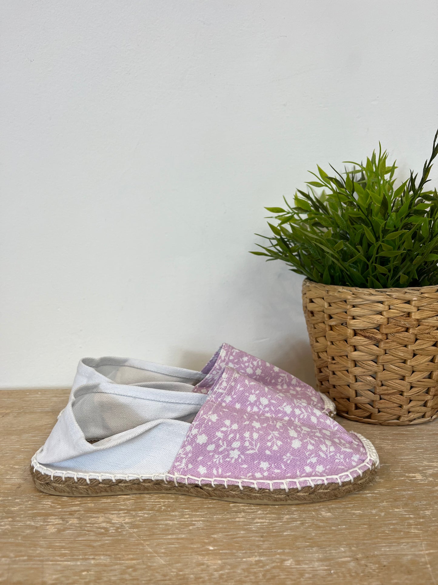 OTRAS. Zapatos esparto bicolor. T 38