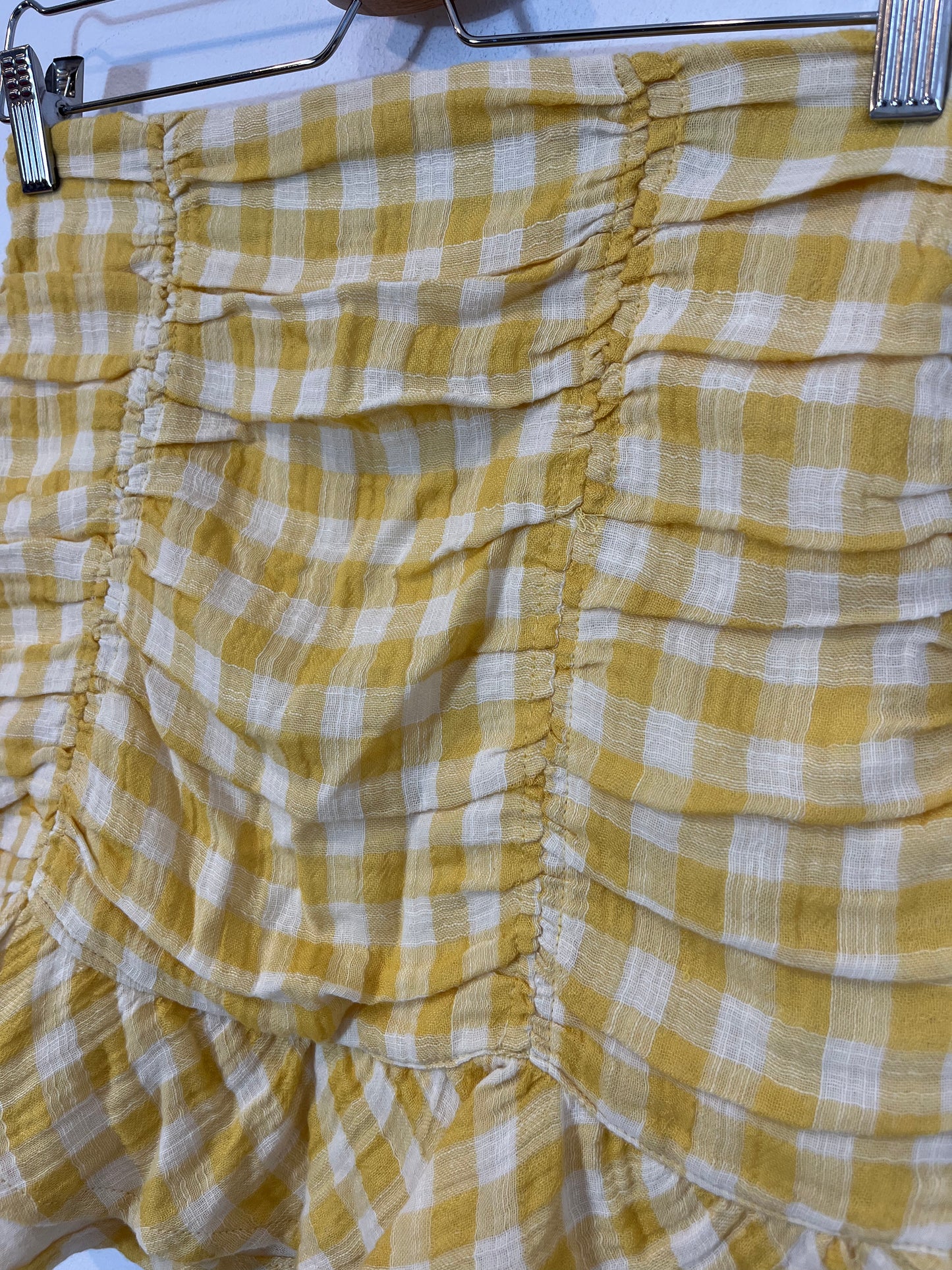 ZARA. Falda mini cuadros. T S