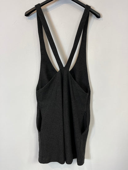 ZARA. Vestido estilo peto pata de gallo. T XS