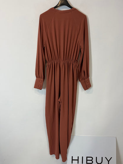 ZARA. Mono fluido color teja. T XS