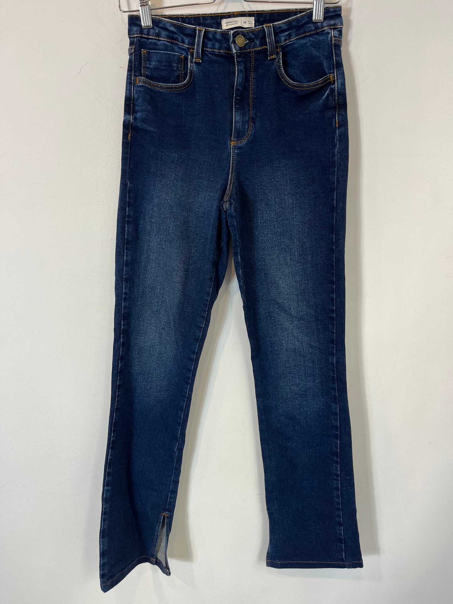 SPRINGFIELD. Denim ligeramente acampanado elástico. T 36