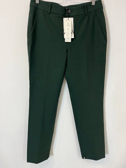 ZARA. Pantalón verde de vestir. T M