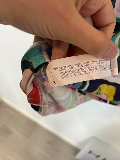 ZARA x NATASHA PASCHAL. Conjunto caras colores. T L (S/M)