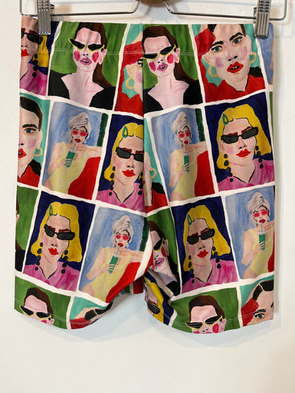 ZARA x NATASHA PASCHAL. Conjunto caras colores. T L (S/M)