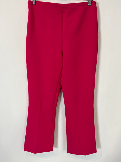 ZARA. Pantalón fucsia pinza. T L