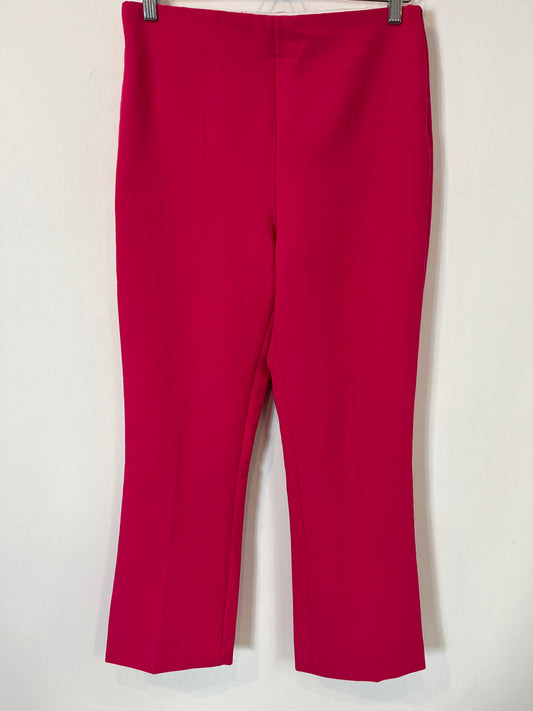 ZARA. Pantalón fucsia pinza. T L