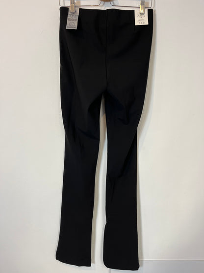 ZARA. Pantalón elástico costras con cremalleras . T L